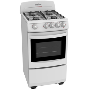 Estufa de piso 51 cm Blanca Mabe - EM5130BAPB0