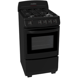 Estufa de piso 51 cm Negra Mabe - EM5130BAPN0