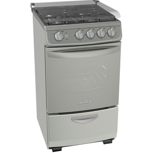 Estufa de piso 51 cm Plata Mercury Mabe - CEM5145CFIS0