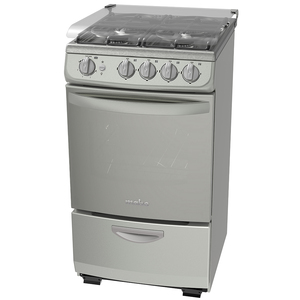 Estufa de piso 51 cm Plata Mercury Mabe - CEM5145CFIS0