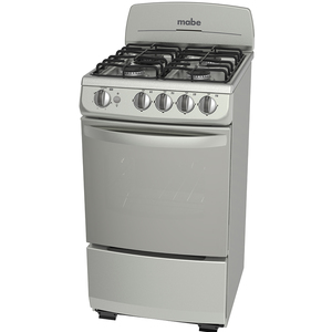Estufa de piso 51 cm Plata Mercury Mabe - EM5142BSIS0