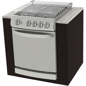 Estufa de empotre 51 cm Plata Mercury Mabe - EMC5143CAIS0
