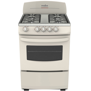Estufa de piso 61 cm Bisque Mabe - EM6142BAPL1