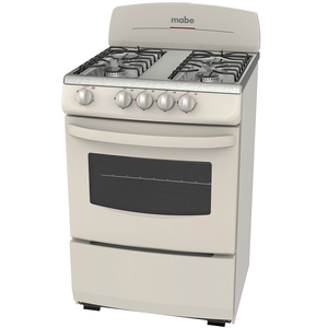 Estufa de piso 61 cm Bisque Mabe - EM6142BAPL1