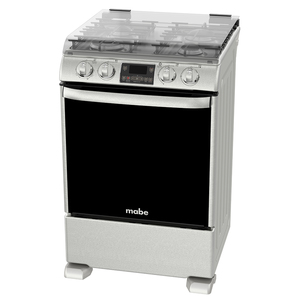 Estufa de piso con TEON 60 cm Inoxidable Mabe - EM6090CFIX0