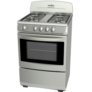 Estufa de piso 61 cm Plata Mercury Mabe - EM6145BAIS0
