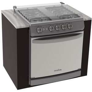Estufa de empotre 61 cm Plata Mercury Mabe - EMC6130CAIS0