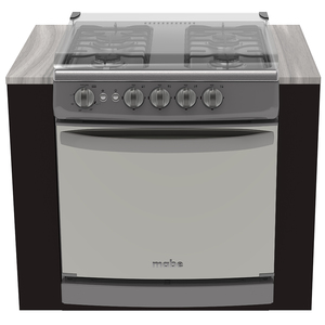 Estufa de empotre 61 cm Plata Mercury Mabe - EMC6130CAIS0