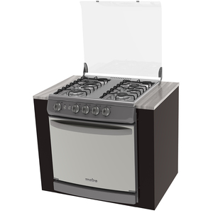 Estufa de empotre 61 cm Plata Mercury Mabe - EMC6130CAIS0