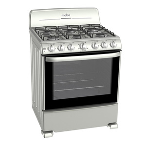 Estufa de gas 76 cm Plata Mercury Mabe - EM7644BAIS0