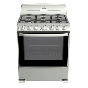 Estufa de gas 76 cm Plata Mercury Mabe - EM7644BAIS0