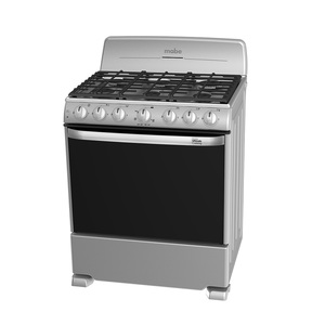 Estufa de Piso 76 cm Plata Mercury Mabe - EM7654BFIS1