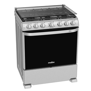 Estufa de Piso 76 cm Acero Inoxidable Mabe - DEM7672CFIX1