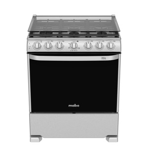 Estufa de Piso 76 cm Acero Inoxidable Mabe - DEM7672CFIX1