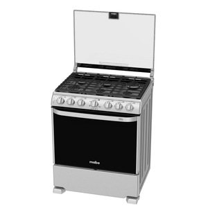 Estufa de Piso 76 cm Acero Inoxidable Mabe - DEM7672CFIX1