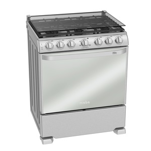 Estufa de Piso 76 cm Acero Inoxidable Mabe - EM7662CFIX1