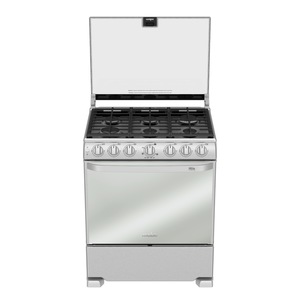 Estufa de Piso 76 cm Acero Inoxidable Mabe - EM7662CFIX1
