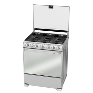 Estufa de Piso 76 cm Acero Inoxidable Mabe - EM7662CFIX1