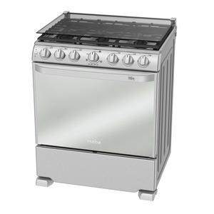 Estufa de Piso 76 cm Acero Inoxidable Mabe - EM7662CFIX1