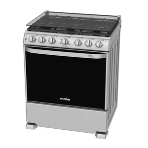 Estufa de Piso 76 cm Plata Mercury Mabe - EM7674CFIS1
