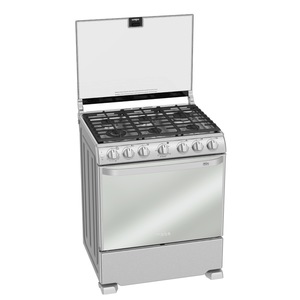 Estufa de Piso 76 cm Acero Inoxidable Mabe - EM7682CFIX0