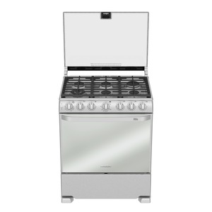 Estufa de Piso 76 cm Acero Inoxidable Mabe - EM7682CFIX0