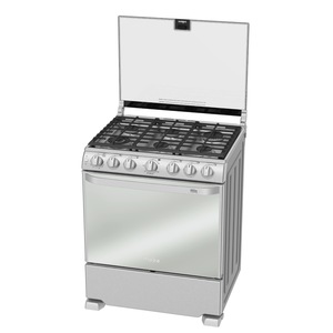 Estufa de Piso 76 cm Acero Inoxidable Mabe - EM7682CFIX0