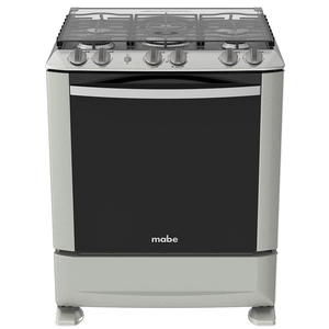 Estufa de piso 76 cm Silver Mabe - EM7670MSCFS0