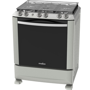 Estufa de piso 76 cm Silver Mabe - EM7670MSCFS0