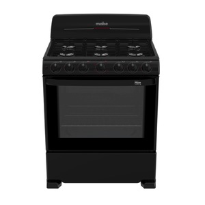 Estufa de Piso 76 cm Negra Mabe - EM7630BAPN1