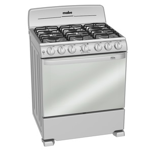 Estufa de Piso 76 cm Plata Mercury Mabe - EM7647BSIS1