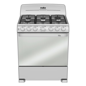 Estufa de Piso 76 cm Plata Mercury Mabe - EM7647BSIS1