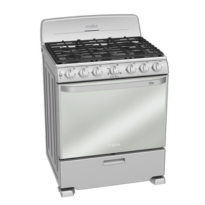 Estufa de Piso 76 cm Plata Mercury Mabe - EM7659BFIS1