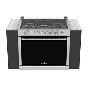 Estufa de Empotre 80 cm Acero Inoxidable Mabe - XOC80800CT1