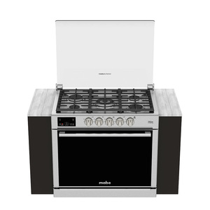 Estufa de Empotre 80 cm Acero Inoxidable Mabe - XOC80808CT1