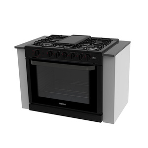Estufa de Empotre 80 cm Negra Mabe - EMC80170NN1