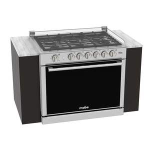 Estufa de Empotre 80 cm Acero Inoxidable Mabe - XOC80802CT0