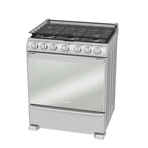 Estufa de piso 76 cm Inoxidable Mabe - DEM7673CFIX1