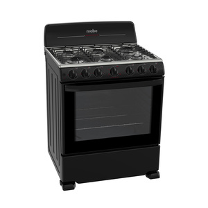 Estufa de piso 76 cm Negra Mabe - WEM7640BAIN0