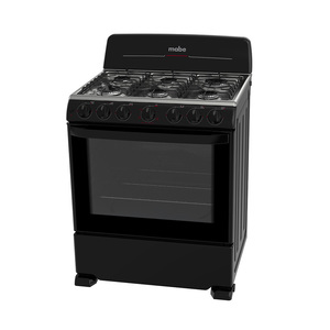 Estufa de piso 76 cm Negra Mabe - WEM7640BAIN0