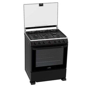 Estufa de Piso 76 cm (30 pulgadas) Negra Mabe - EM7656CFIN0