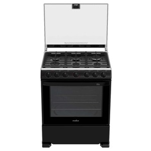 Estufa de Piso 76 cm (30 pulgadas) Negra Mabe - EM7656CFIN0