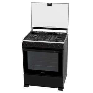 Estufa de Piso 76 cm (30 pulgadas) Negra Mabe - EM7656CFIN0