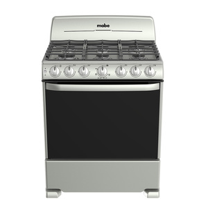 Estufa de piso 76 cm Plata Mercury Mabe - EM7654BFIS1