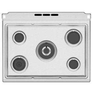 Estufa de Piso 76 cm (30 pulgadas) Blanca Mabe - WEM7640BAIB1