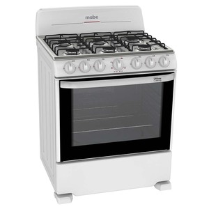Estufa de Piso 76 cm (30 pulgadas) Blanca Mabe - WEM7631BAIB1