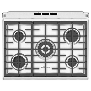 Estufa de Piso 76 cm (30 pulgadas) Black Slate Mabe - EM7692CFIV1