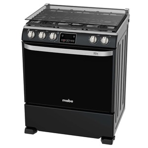 Estufa de Piso 76 cm (30 pulgadas) Black Slate Mabe - EM7692CFIV1