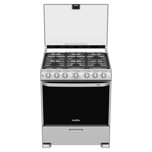 Estufa de Piso 76 cm (30 pulgadas) Plata Mercury Mabe - EM7670CFIS1