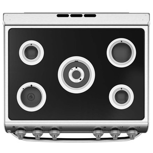 Estufa de Piso 76 cm (30 pulgadas) Inoxidable Mabe - EM7681FGX1